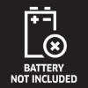 Battery not included